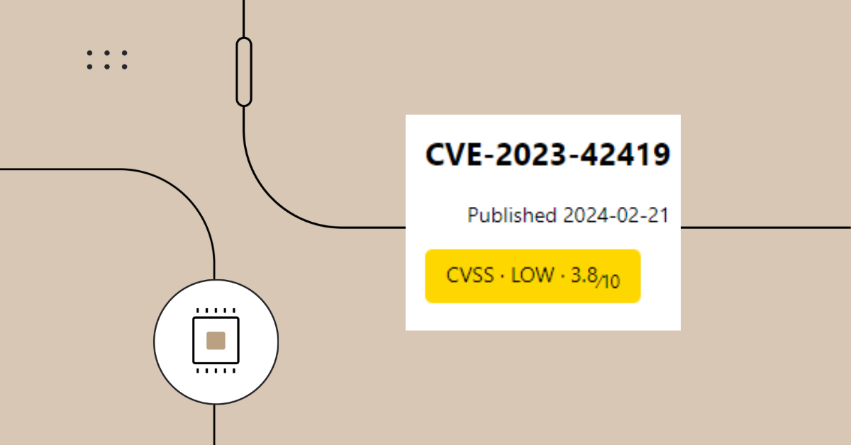 Security Update: Addressing Cybellum’s Maintenance Server Issue (CVE-2023-42419)